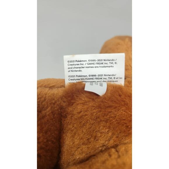 Build-A-Bear Pokémon Eevee Plush Stuffed Animal 16" 2021 Brown Yellow Toy Gift - Picture 6 of 9